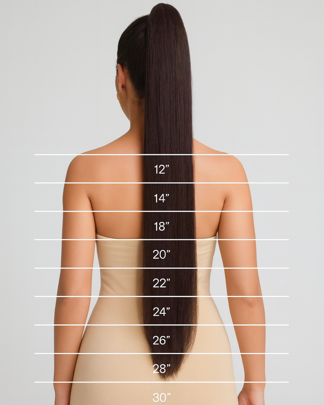 KERRY: Coleta Kinky Cabello 100% Natural