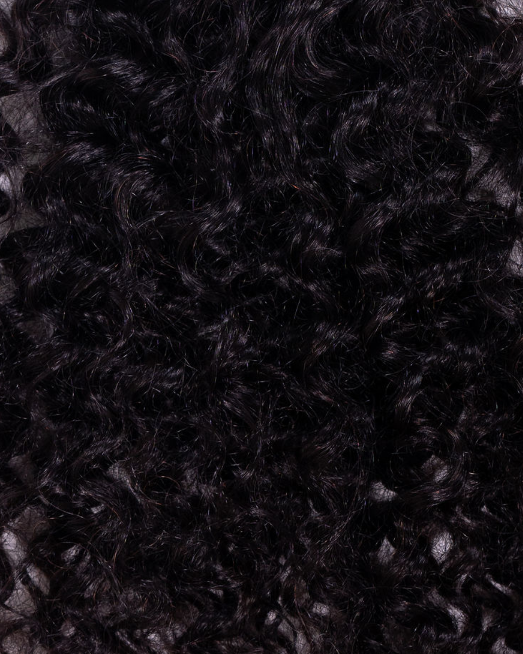 BLAKE: Coleta Rizada Cabello 100% Natural