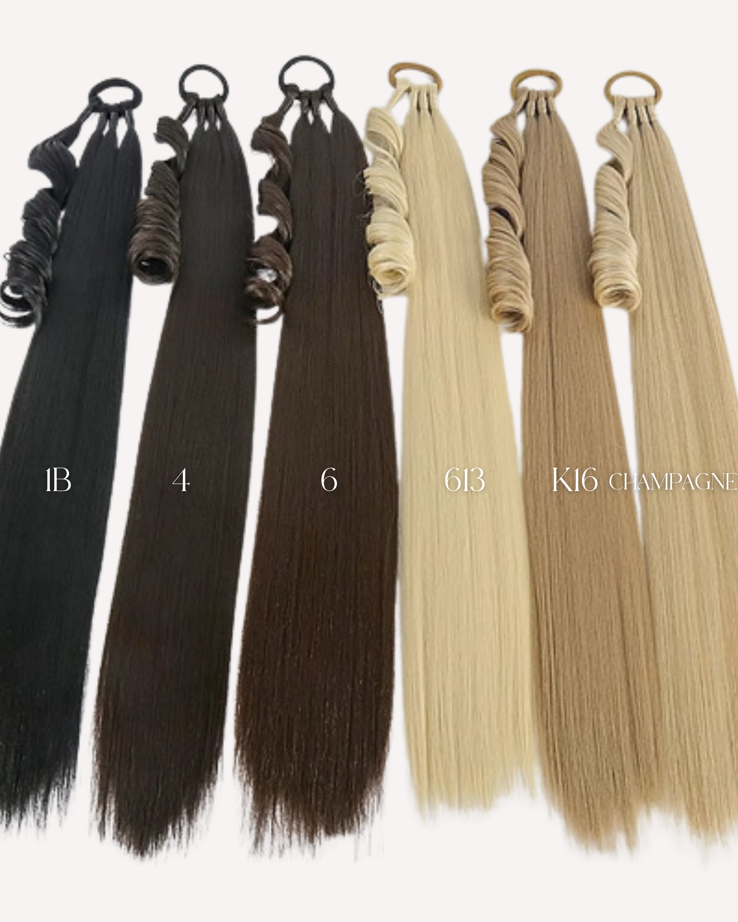 ATENEA: Coleta trenza sintética 86 cm