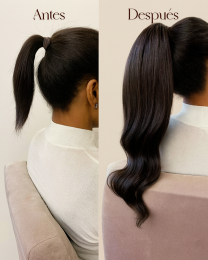 CIARA: Coleta Lisa Cabello 100% Natural