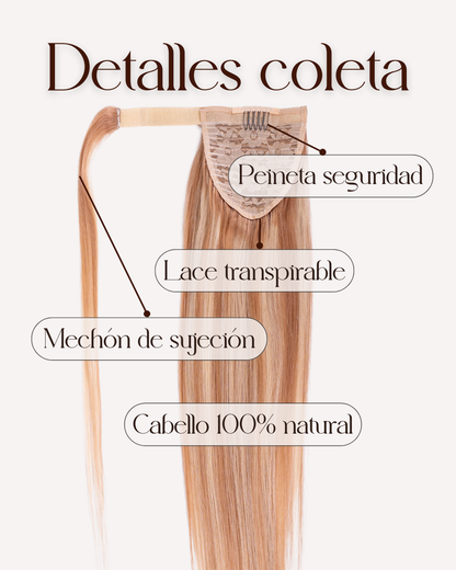 ELSA: Coleta Lisa Cabello 100% Natural