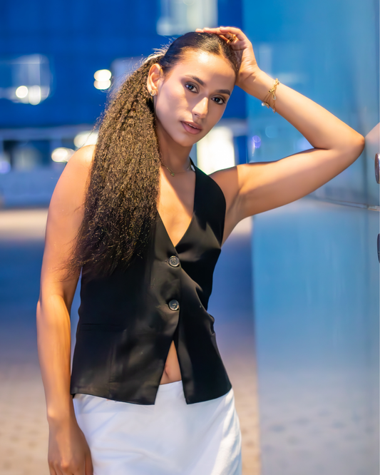 KERRY: Coleta Kinky Cabello 100% Natural