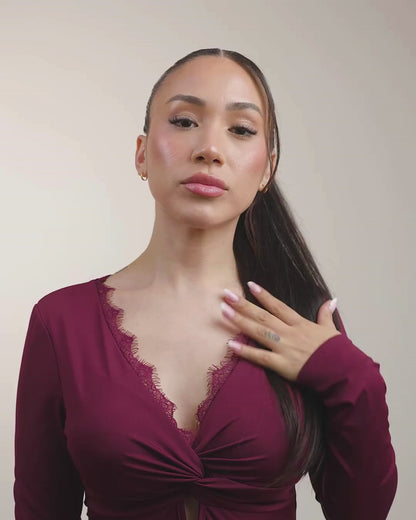 KEYLA: coleta postiza de pelo natural lisa