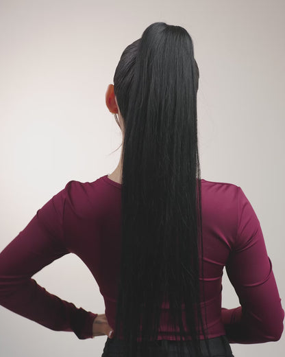 MEGAN: Coleta Lisa Cabello 100% Natural