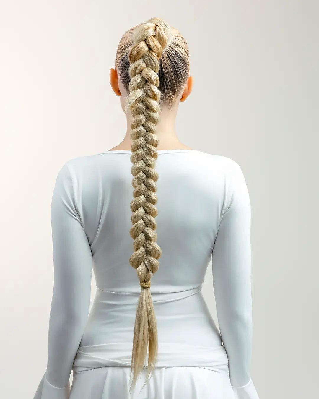 ATENEA: Coleta trenza sintética 86 cm
